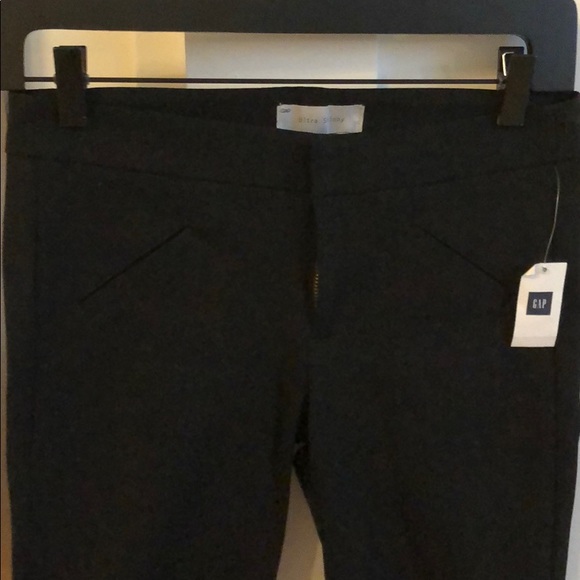 Skinny black cigarette pants by Gap - Picture 4 of 6